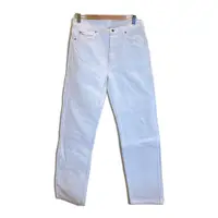 在飛比找蝦皮購物優惠-Levi’s 長褲棉 素色 白色 日本直送 二手