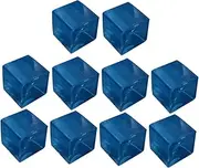 Kisangel 10pcs Lovely Ice Cube Shaped for Transparent Decompression Playthings Soft Relaxing Party