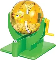 Eigell Lotto Game Mini Lottery Balls Machine Bingo Game Set Lucky Number Picking Machine for Living Room
