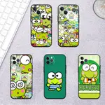 AA49 KEROPPI FROG 軟矽膠手機殼適用於 OPPO FIND X5 X3 RENO 8T 10 PRO P