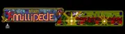 Centipede Millipede Combo Arcade Marquee Header 23.9" x 6.5"