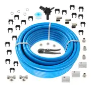 LABLT Compressed Air Line System Master Kit For 3/4" Tubing 100 Feet 3 Outlets