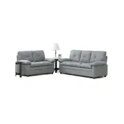 Foret 3+2 Seater Sofa Sectional Lounge Couch Furniture Modern Fabric Grey