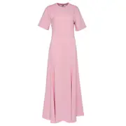 [MSGM] A-Line T-Shirt Maxi Dress