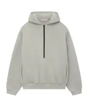 Fear of God Half-Zipped Hoodie XL,L,M Gray