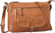 [STILORD] Odette' Leather Handbag Women's Shoulder Bag Vintage Bag Leather Crossbody Bag Women's Shoulder Bags Retro Shoulder Bag Women's Bag Leather