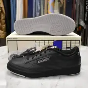 NWT Reebok EAMES House Club C 85 Black Leather Mens Sneaker Classic 10 AUTHENTIC