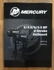 Mercury Marine Service Manual, 2/2.5/3/3.3 HP 2-Stroke Outboard