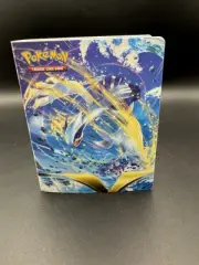 NEW Pokemon Mini Portfolio Binder Silver Tempest No Cards Holds 60