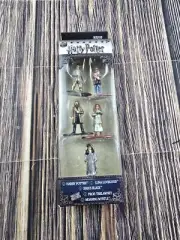 Harry Potter Nano Metalfigs Set Of 5: Harry Luna Sirius Prof Trelawney & Moaning
