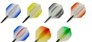 FORMULA VINTEX Darts FLIGHTS SET - 100 Microns - One set of Three