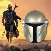 Star Wars: The Mandalorian Helmet PVC Full Face Mask Halloween Cosplay Props