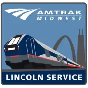 Amtrak Lincoln Service Route Collector Edition Enameled Lapel Hat Pin