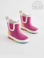 Little Bird by Jools Oliver Pink Little Bird by Jools Oliver Rainbow Welly Boots (161025) | $46 - $55