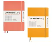 [Leuchtturm1917] Leuchtturm Hardcover Ruled Notebook A5 (Orange) - Rising Sun