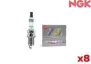 NGK Spark Plug Iridium Double Electrode FOR Nissan Juke 10-18 1.6 (F15) HATBK x8