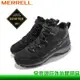 【全家遊戶外】MERRELL 美國 男 WEST RIM SPORT MID GORE-TEX 中筒登山鞋 黑 登山 越野 防水 彈性 避震 ML036519