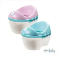 在飛比找ETMall東森購物網優惠-【vivibaby】寶寶學習便器 軟質墊 PU三合一便器 兒