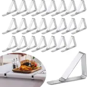 24Pcs Tablecloth Clips, Tablecloth Clips Stainless Picnic Tablecloth Clips Metal