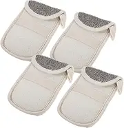Healeved 4pcs Soap Storage Scrubbing Exfoliating Foaming Net Handmade Soap Shower Soap Holder