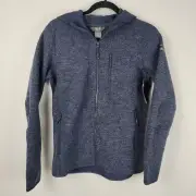 Mountain Hard Wear Hatcher full zip Hoody/Jacket Womens size Small Heather Navy