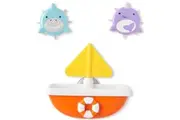 Skip Hop: Zoo Tip & Spin Boat - Shark/Narwhal