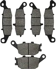 Brake Pad for S&UZUKI SV400 for SV 650 DL650 V for Strom DL1000 for DL 650 1000 for V&Strom for G&SF 650 for B&andit for G&SF 650S GSR750 Front Rear Brake Pads Disc Brake Pads (Color : Front and Rear