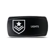 CH4X4 Rocker Switch Military Lights Symbol 13