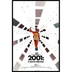 正版 2001: A SPACE ODYSSEY 2001太空漫遊 POSTER 原裝進口 捲筒海報 HACKEN07