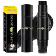 Waterproof Men Beard Hair Dye Coloring Stick Darkening Mustache Filler Brush Pen New Black