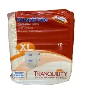 Tranquility SmartCore Disposable Briefs X-Large Pack of 12 - #2314 Adult Diaper