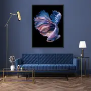 Siamese Fighting Fish II Canvas Wall Art