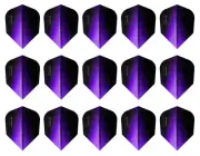 5 New Sets Harrows Sonic Standard Dart Flights - Purple