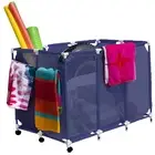Pool Noodles Holder Toys Floats Balls and Floats Equipment Mesh Rolling Storage