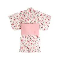 在飛比找momo購物網優惠-【Baby 童衣】任選 日式和風女童和服套裝 附腰帶 602