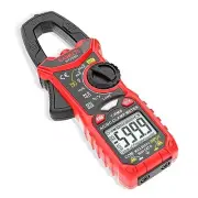 HT206D Digital Clamp Meter T-RMS 6000 Counts, Multimeter Voltage Tester Auto