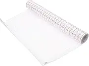 Medium Adhesive Transfer Tape for Vinyl Red Grid Heat Transfer Paper Easy to Use 30.5 * 5m Roll