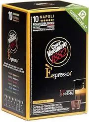 Caffè Vergnano Napoli Capsules Compatible with Original Line Machines By Nespresso - 60 Capsules (6 packs - 10 capsules each)