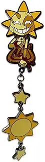 Sun Hanging Pin, Official Licensed Sun Pin, Includes Sun Hanging Pin by Youtooz Five Nights at Freddy's Collection, Aluminum, no gemstone