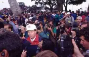 Tom Watson United States Team being photographed after winning the- Old Photo