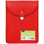 J.Burrows Recycled Top Load Attachment File A4 Red