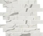 MSI SMOT-GLSIL-STA6MM Recycled Glass 11-13/16" x 11-13/16" Linear - Celano