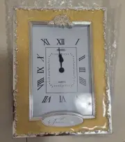 Happy 30th Silver Wedding Anniversary Quartz Table Clock Gift Present