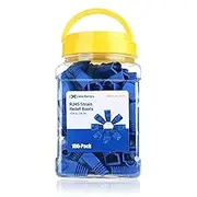 Cable Matters 100-Pack Cat6 / Cat5e RJ45 Strain Relief Boots, RJ45 Boot, Cat 6 Boot, Cat6 Ethernet Boots, Blue, Suitable for 6.5mm (0.25in) Ethernet Cables