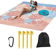 Beach Blanket | Camping Rug for Tent,Sandproof Beach Rug for Travel Grass Yoga Festival Sports Park Backyard Camping