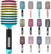 My Sensory Space Detangling Hairbrush, Magical Brush Detangler, Detangler Bristl