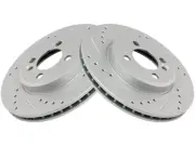 Front Brake Rotor Set For 07-15 Mini Cooper 1.6L 4 Cyl DOHC Base Clubman PW31N9 (for: Mini)
