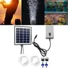 Long lasting Performance 6V 2W Solar Power Oxygen Aerator with Battery