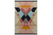 Modern Handmade Wool Rug-Pyramid 6409-Multi