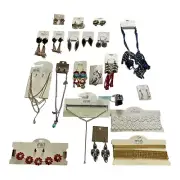 Junk Drawer Costume Jewelry Wholesale Lot - Necklaces Earrings Bracelets